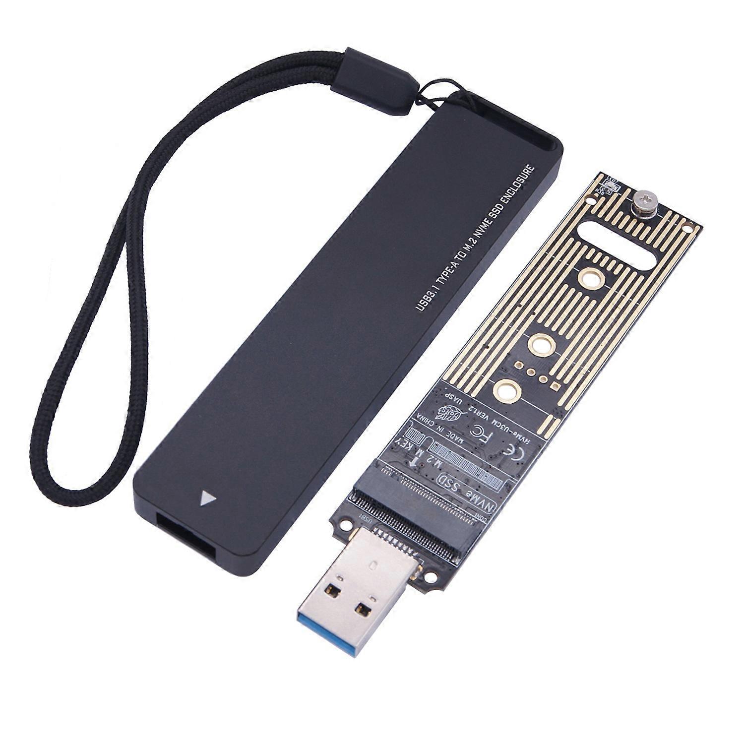 SSD Enclosure Case USB3.1 Type a to PCI-E SSD M.2 NVME M.2 SSD Enclosure NVME SSD Enclosure