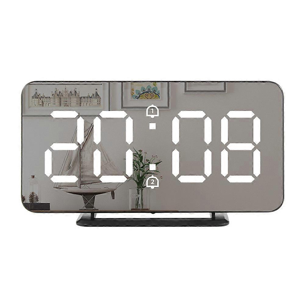 Mirror Digital Electronic Clock Alarm Clock