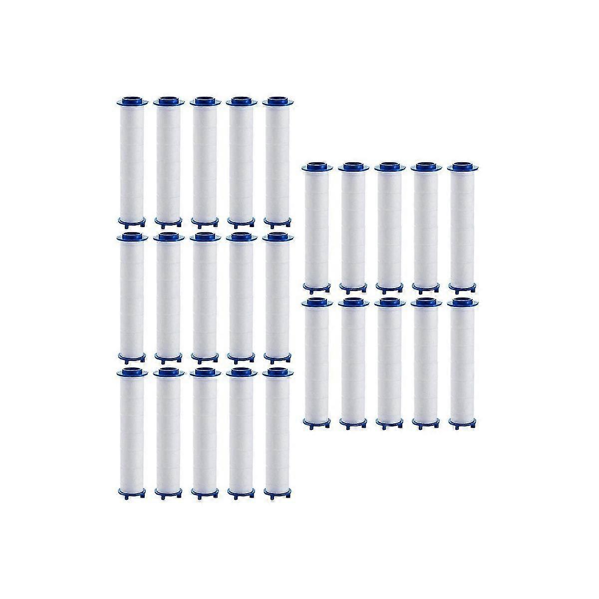 25pcs Universal Pp Cotton Shower Filters Replacements Shower Water Filters