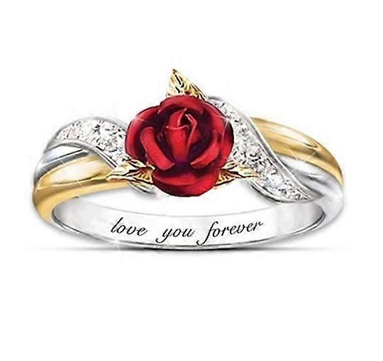 Bague rose créativité
