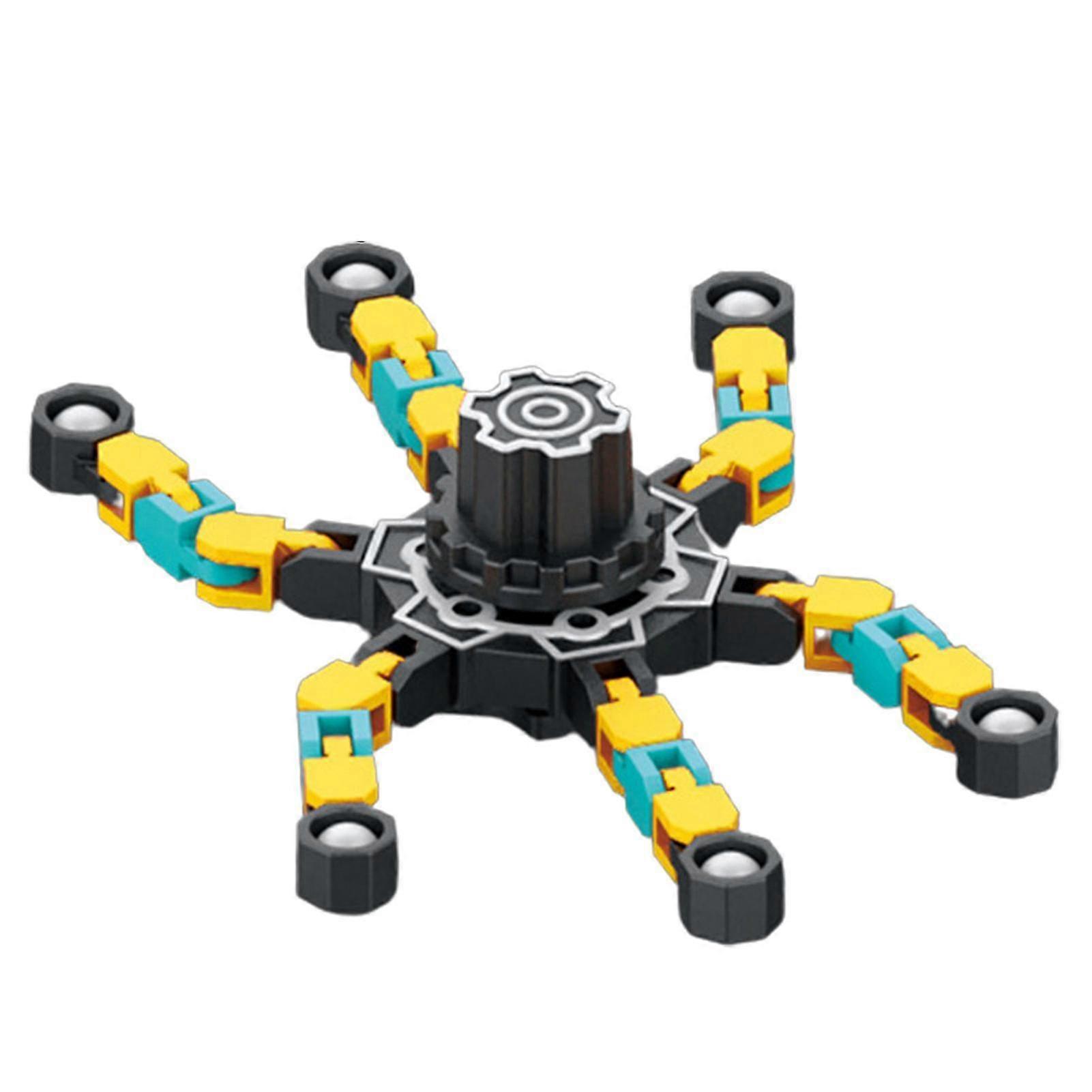 Spinning Top Diy Portable Plastic Fingertip Decompression Fidget Spinning Top For School