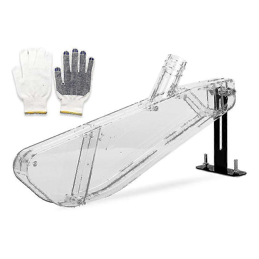 Stand Table Saw Protective Cover, 4-10 Inch Anti Dust Table Saw Guards, Clear Plastic Case-for Tabl