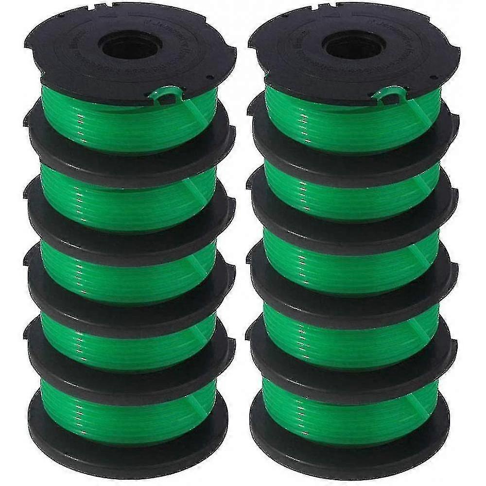 Sf-080 Replacement Spool Auto Feed Spool Single Line String Trimmer 20ft 0.080 Inch (10 Pack)