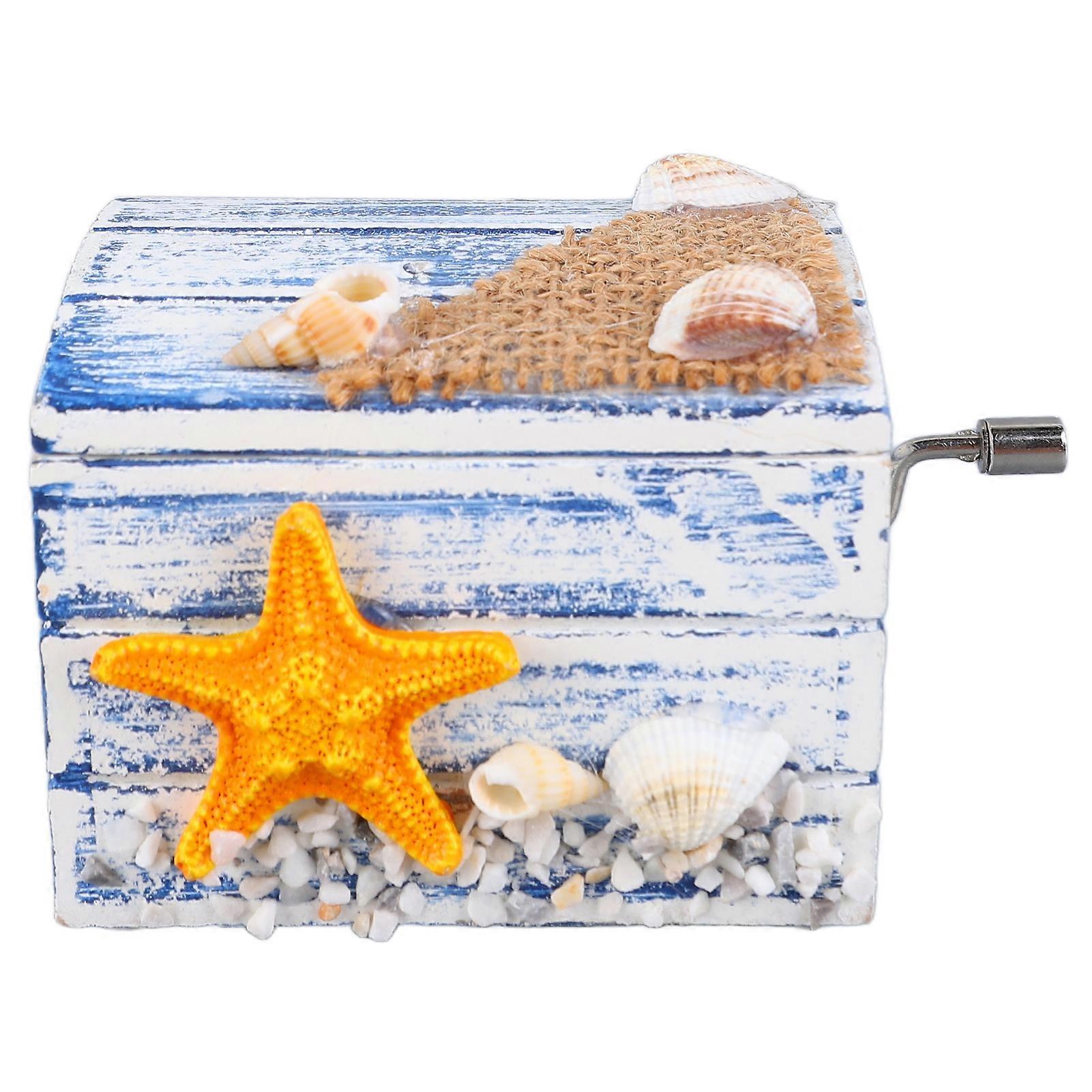 ハンドクランクオルゴール手作りの絶妙な装飾的なミニ木製オルゴール女性男性ギフト