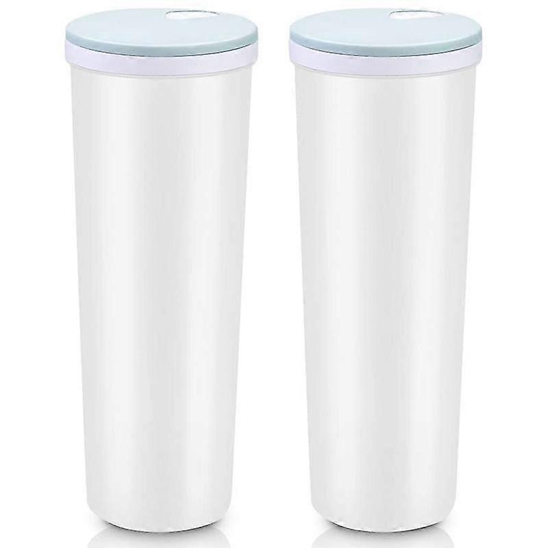 2個2l背の高いクリアスパゲッティパスタ保存容器、調整可能な蓋付き、マルチプラスチックキッチンfo