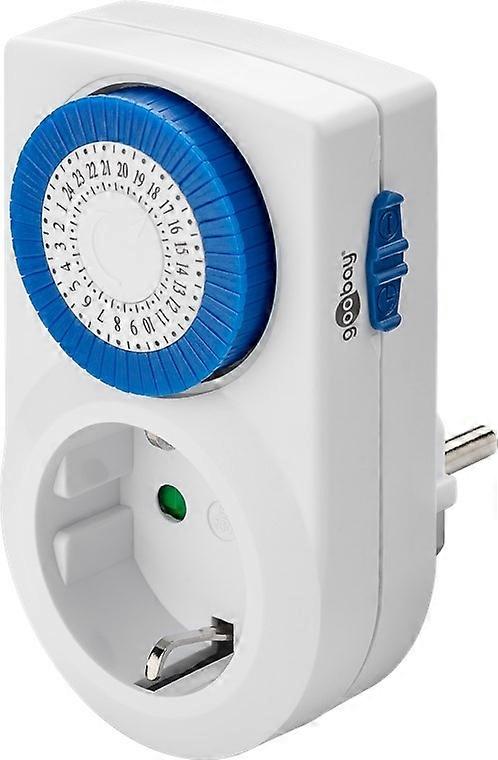 Goobay Switch klocka / Analog Timer 16A, 3500W - Vit