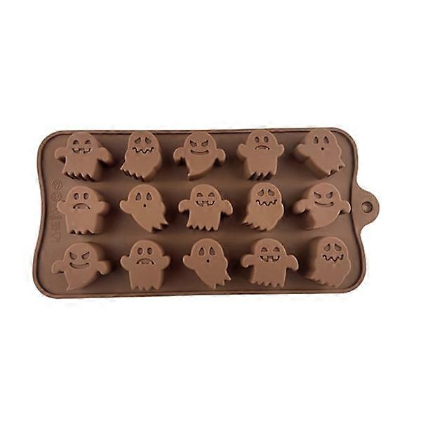 Halloween Ghost Pumpkin Silicone molds DIY Pastry Dessert Choco ghost