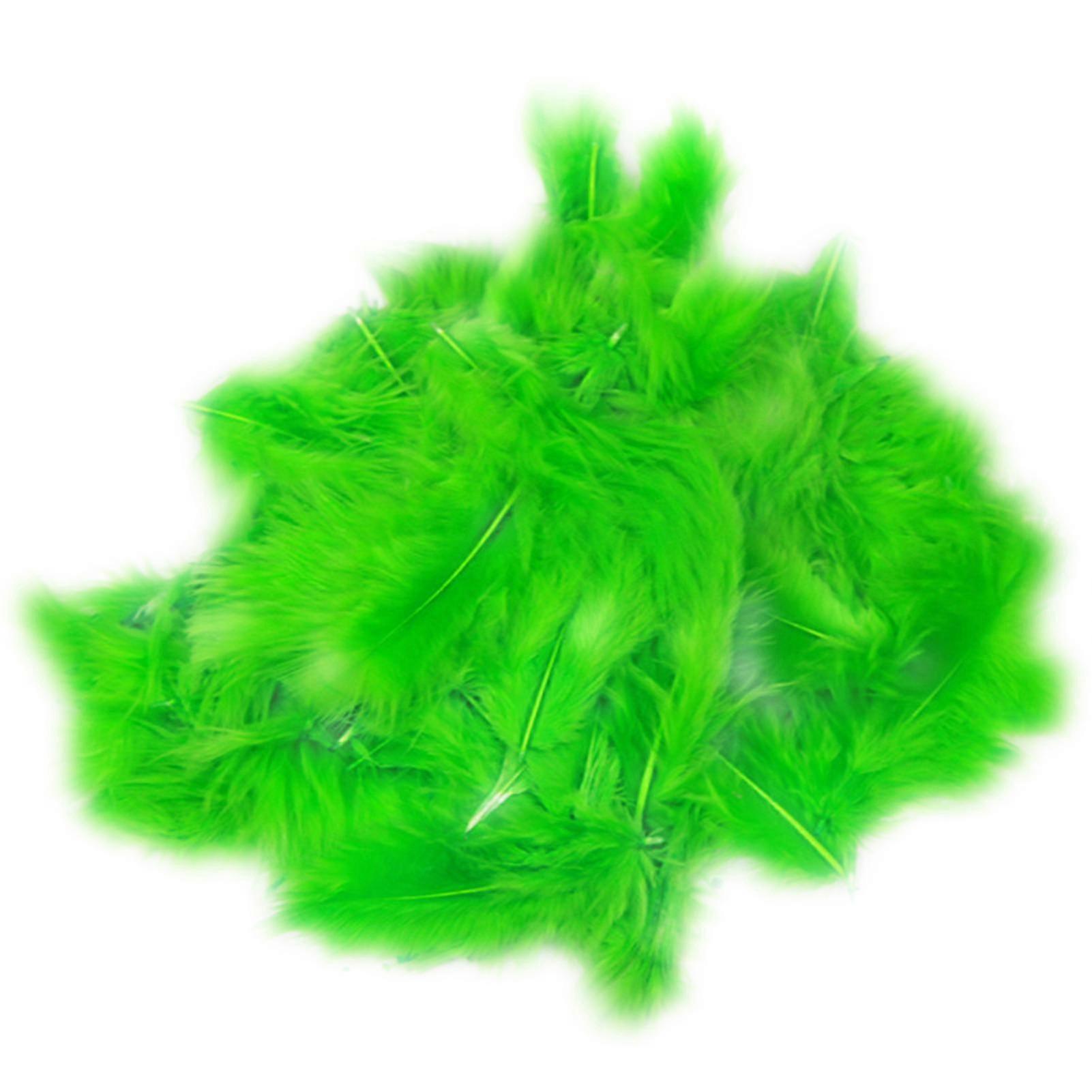 100st 10cm Fluffig plym fjäder DIY Carnival Party Bröllopskläder Sy hantverk