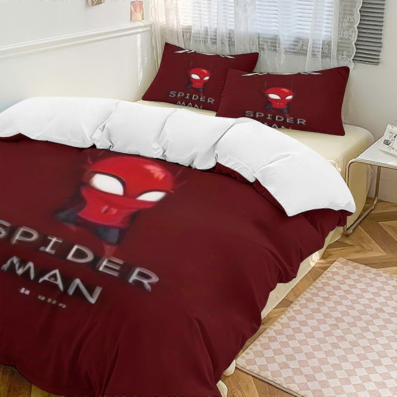 v757 Spider Man Crawl 3-Piece Twin Bed Set  io757