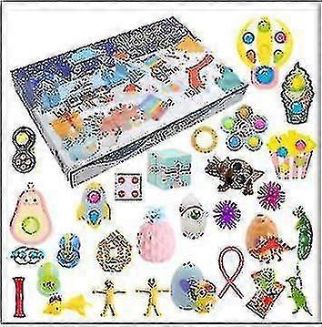 Advent Fidget Legetøj Stress Relief Fidget Legetøj Blind Box Børn