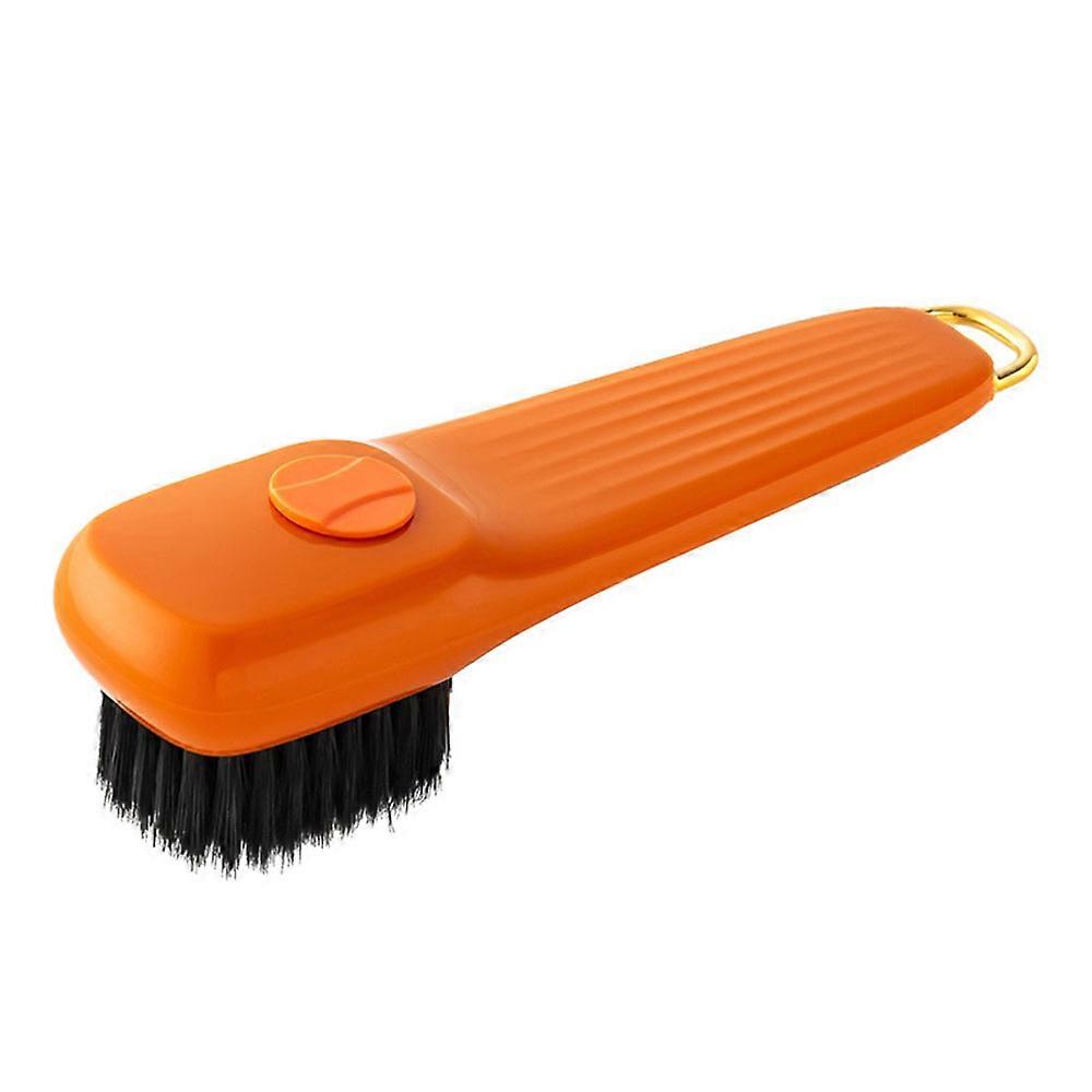 Press Automatic-filling Shoe Brush Multipurpose Soft Bristles Shoe Cleaning Brush for Sport Shoes
