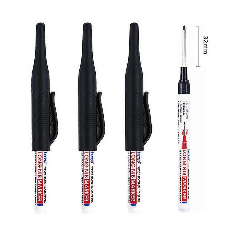 4Pcs/Set 30mm μακριές μύτες τρυπών μακριών δείκτες για τη διάτρηση μετάλλων Αδιάβροχη διακόσμηση ξυλουργικής λουτρών πολλαπλών χρήσεων διακόσμησης λουτρών