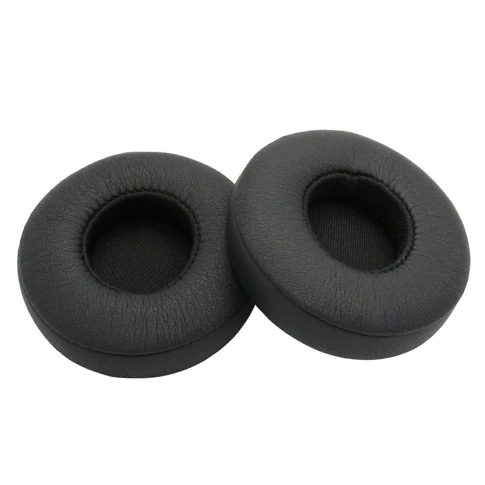 Headset Ear Pads Protective Cover Replacement Protein Memory Foam Ear Cushions Compatible with Beats Solo 2/3 Black