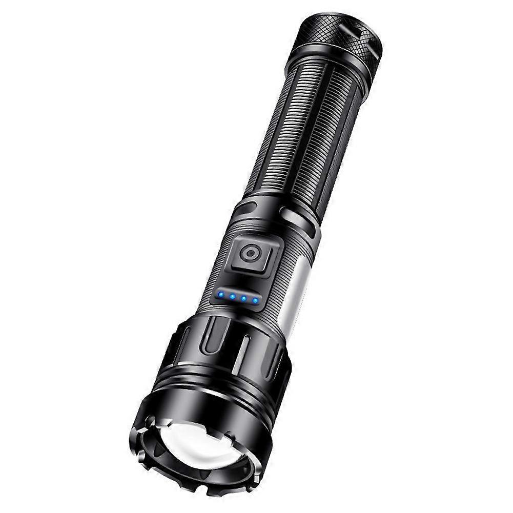Telescopic Powerful Flashlight Portable Emergency Flashlight Zoom Long-range Flashlight