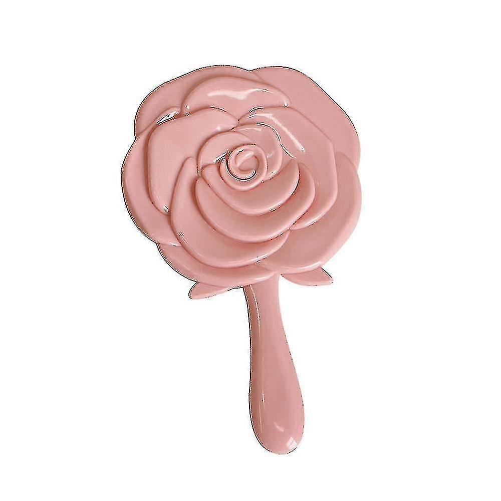 Rose Makeup Hand Mirror Travel Mirror