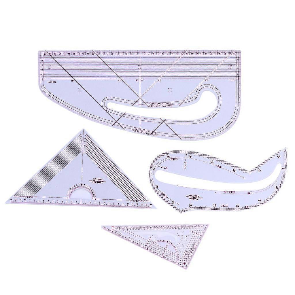 Multi-function Template Metric Ruler Curve Rulers For Cutting And Sewing
