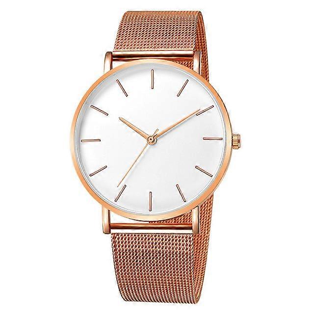 Mujer Quartz Watch Simple Watch Ladies Mesh