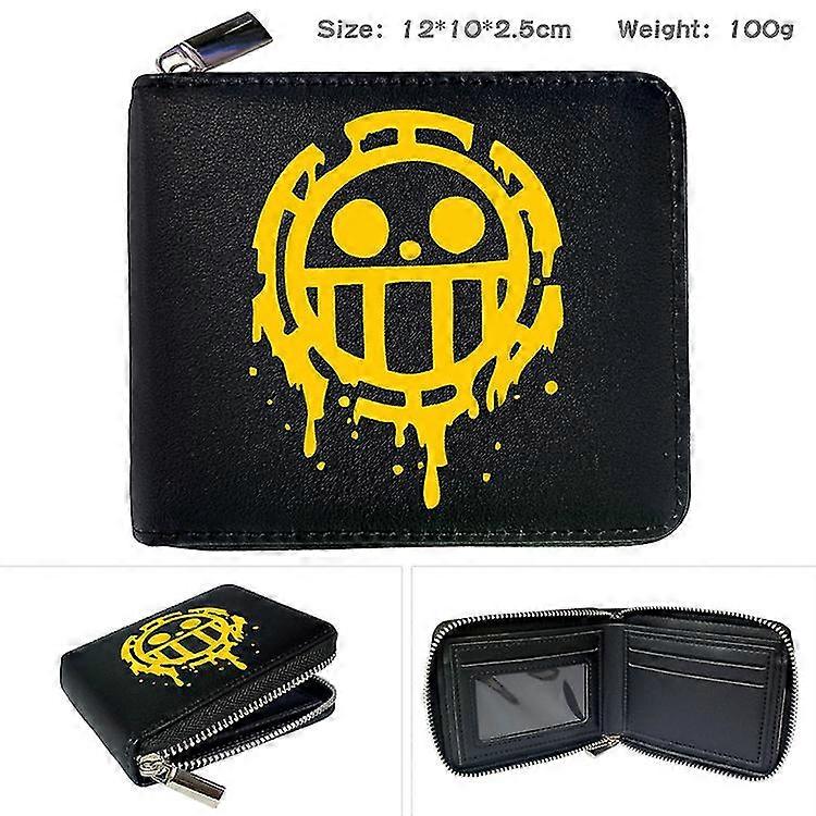 One Piece Animation Peripheral Zipper Pu Wallet #12