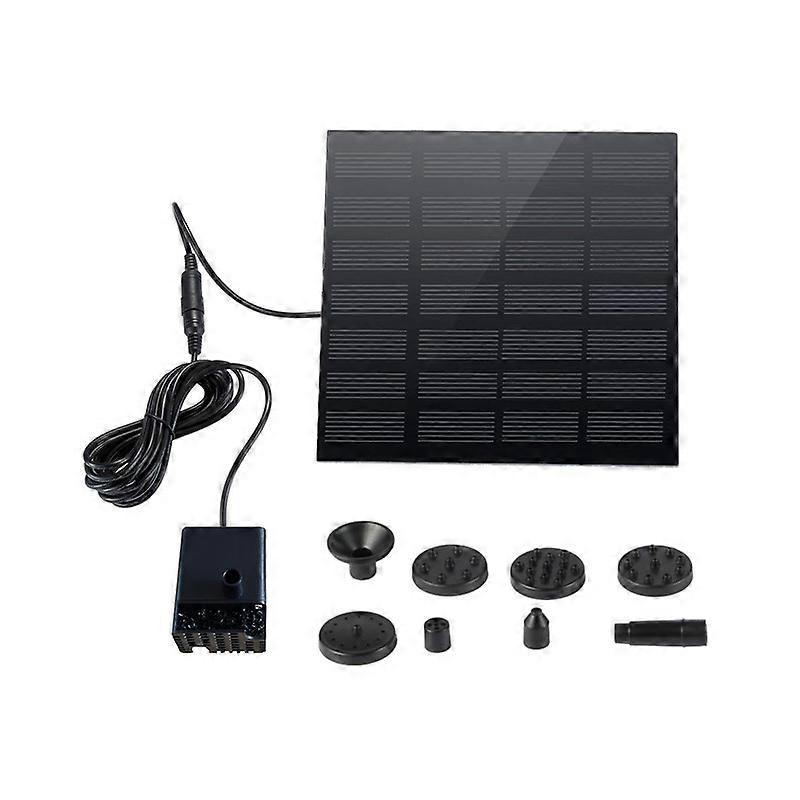Solar Pond Pump, 7V DC 190L/H Solar Panel Pump