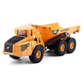 OOTDTY KAIDIWEI A400 Truck Trailer Loader - 1:87 Scale Model Die-Cast Dump Truck Lorry Toy