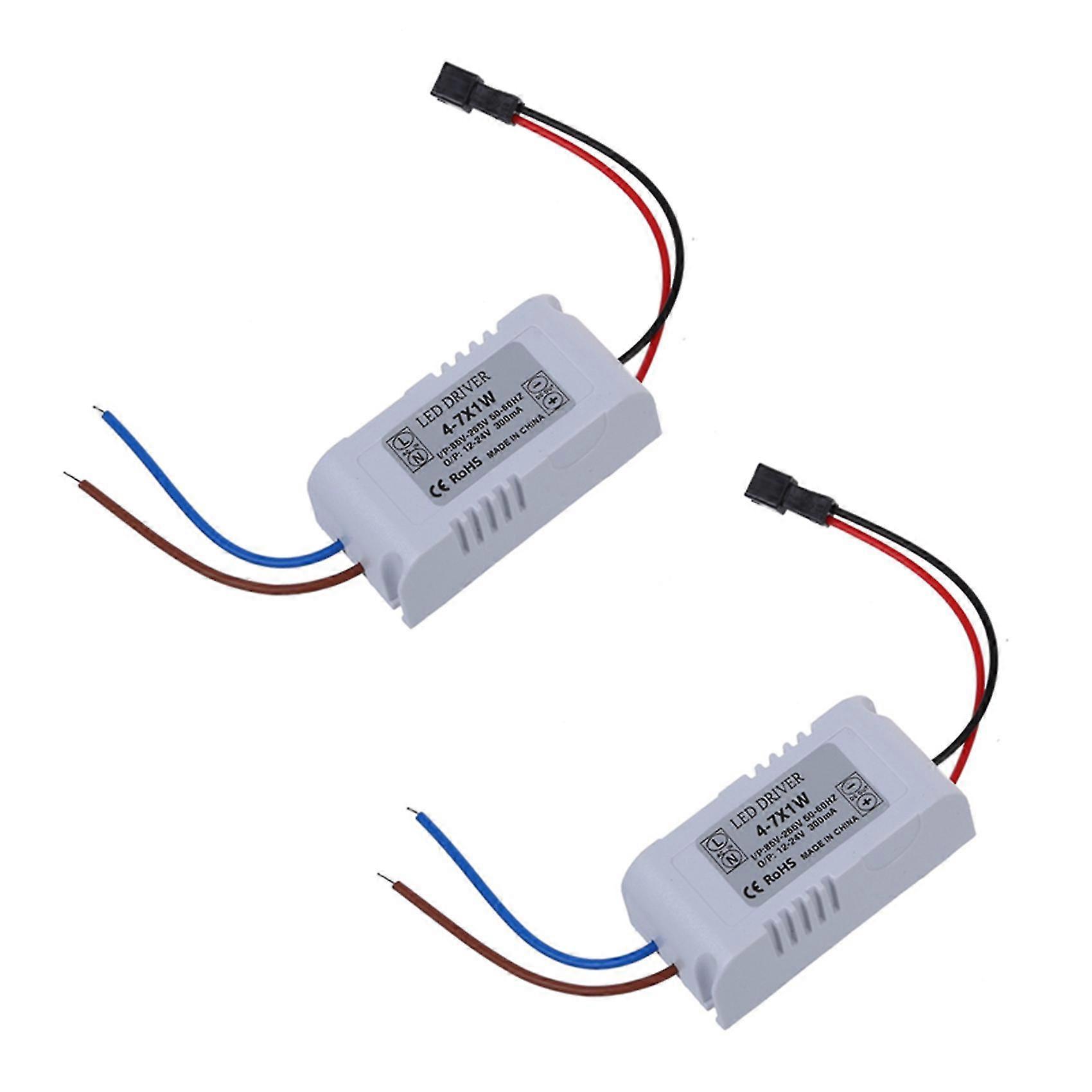 2x 6w Led Light Lamp Driver Power Supply Converter Electronic Transformer For Mr16
