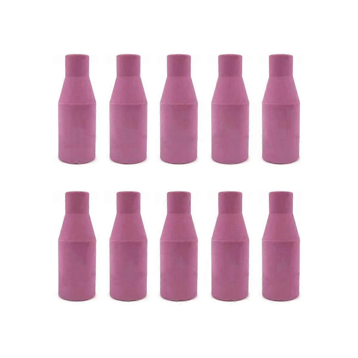 10Pcs MB15AK Ceramic Nozzle Protective Cover MIG Ceramic Nozzle Conductive Nozzle Ceramic Nozzle