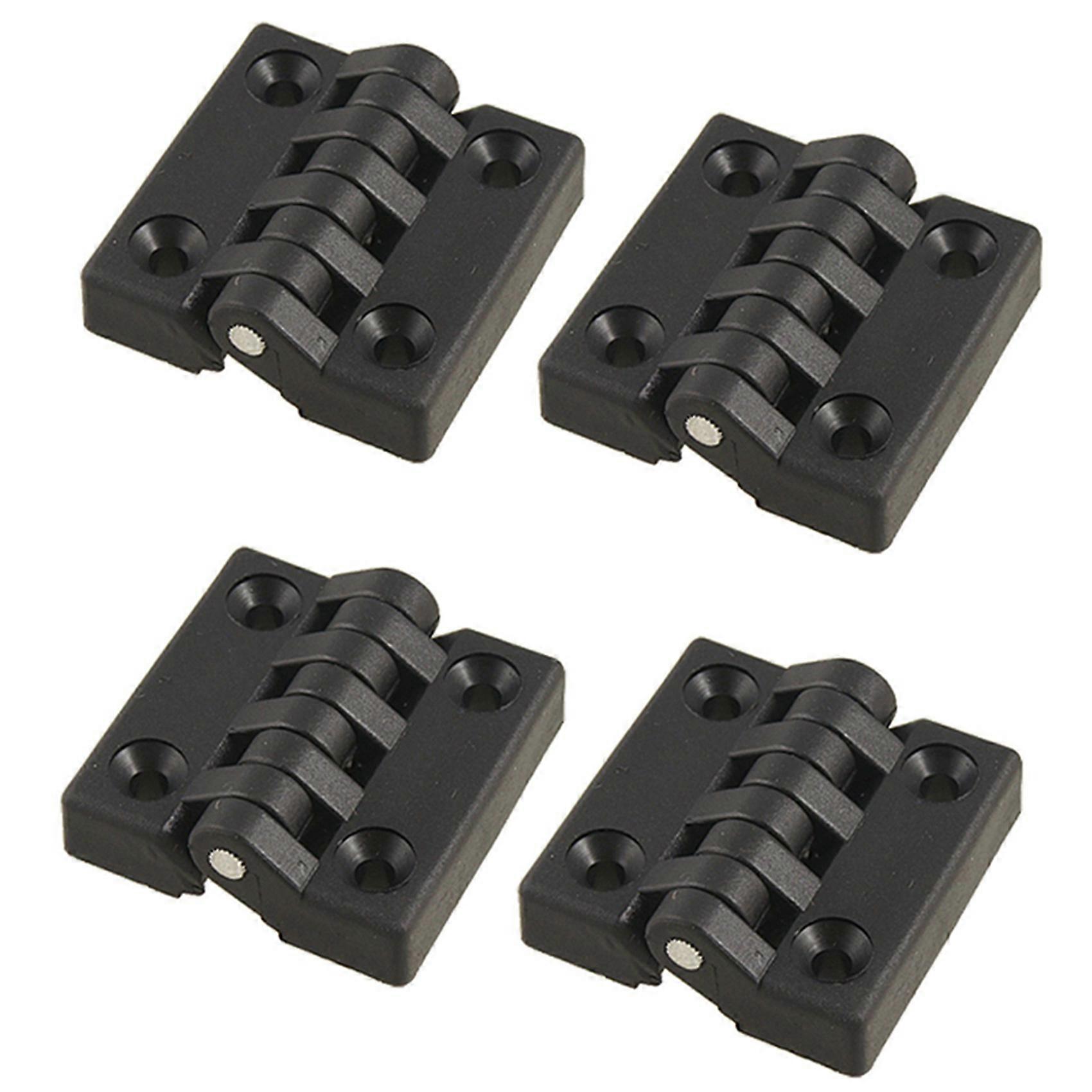 4X Hinge for Barrier, Ball Bearing, Plastic, Robust, 40 x 40 mm