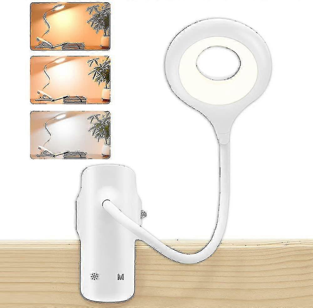 Lumière de lecture LED, clip de protection des yeux sur la lampe