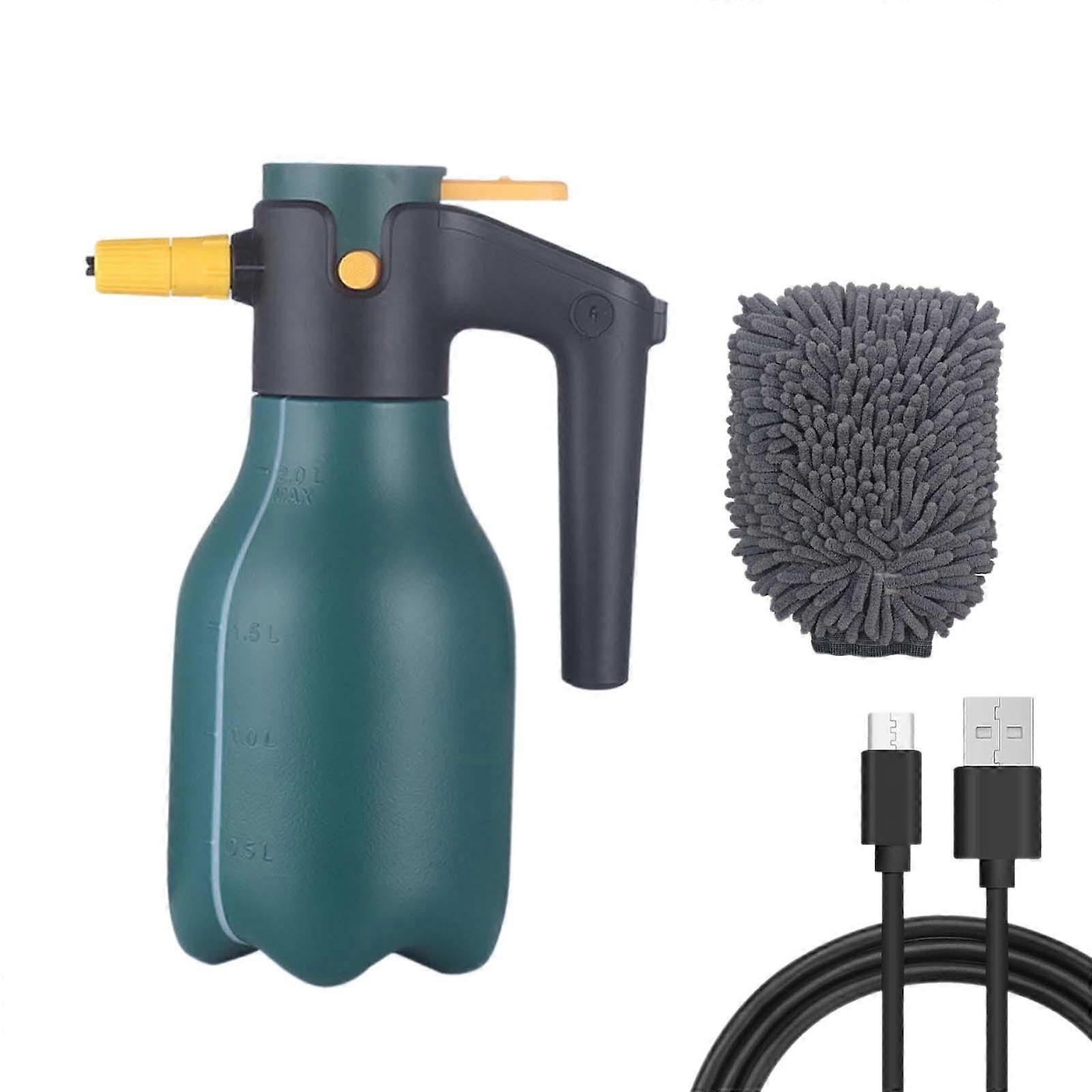 2L سيارة الكهربائية رغوة بخاخ مع منشفة الصابون السائل بخاخ لحديقة الحديقة