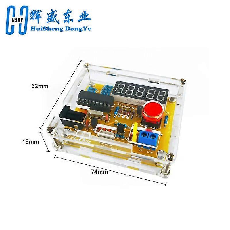 GaiBoSi High Precision Crystal Oscillator Measuring Circuit 1Hz-50MHz Digital Frequency Meter Design DIY Welding Kit