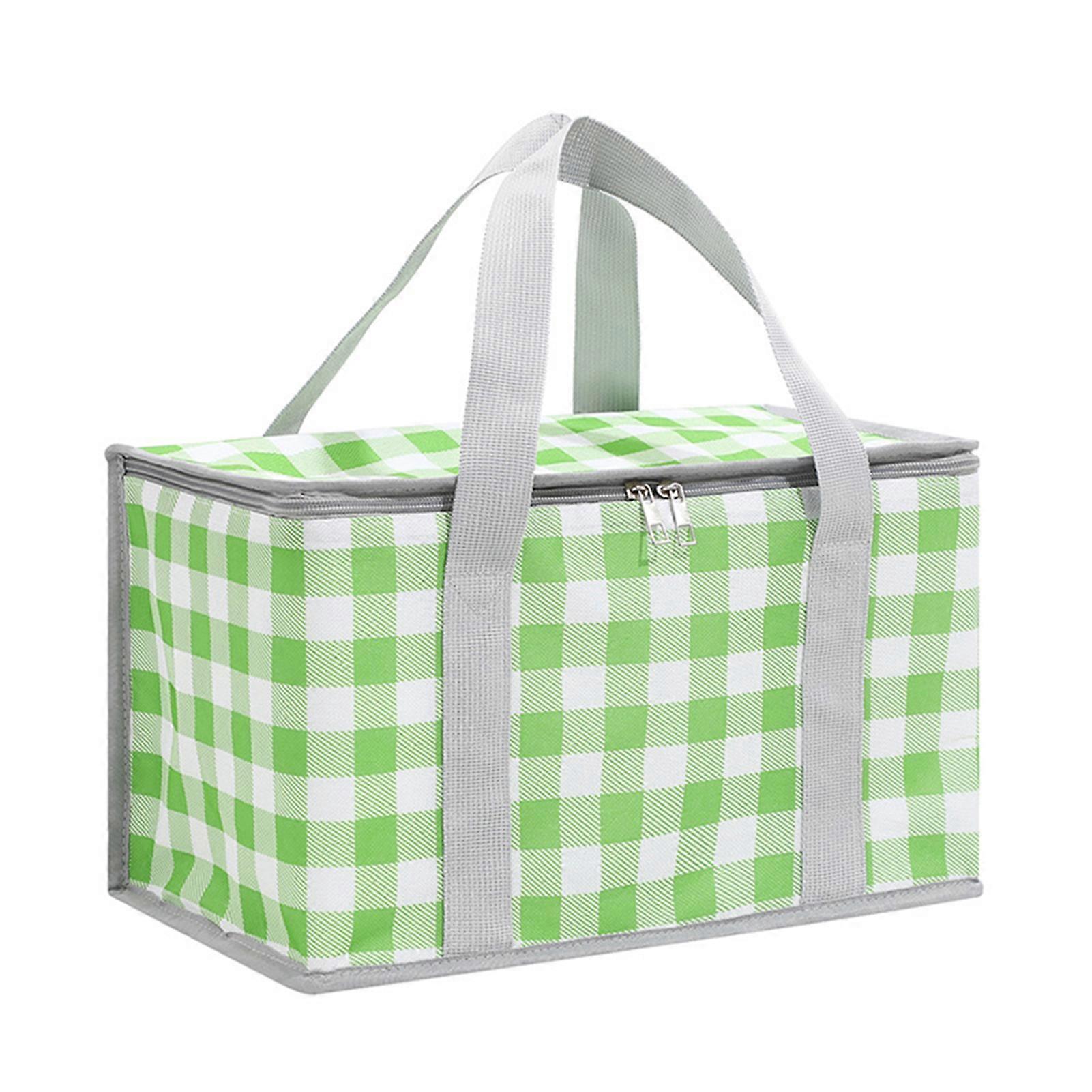 Cute Colorful Print Picnic Insulation Bag Multi-Purpuse Leak-Proof Storage Bag for Camping Hiking