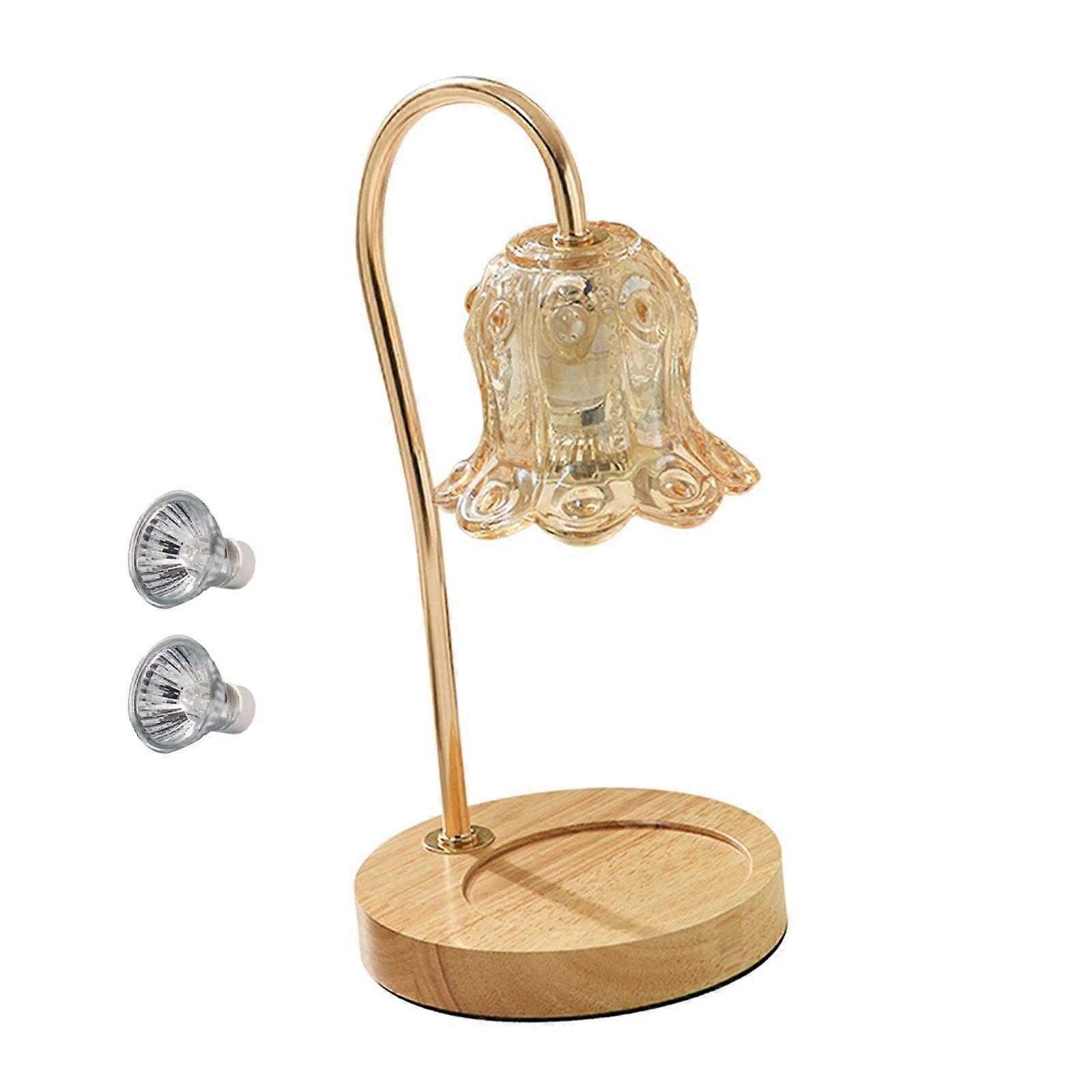 Candle Warmer Lamp Dimmable Candle Melting Lamp for Tabletop Bedside Bedroom Style A