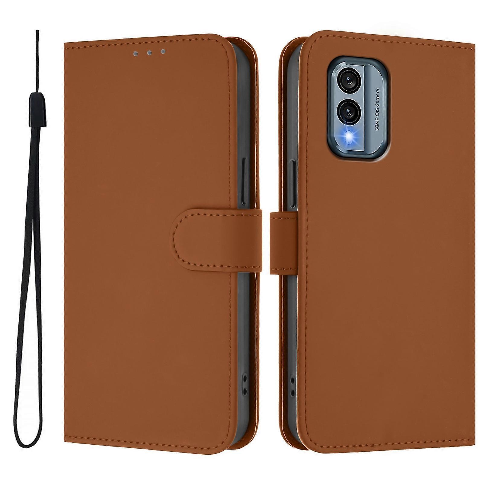 Solid Color PU Case For Nokia X30 5G