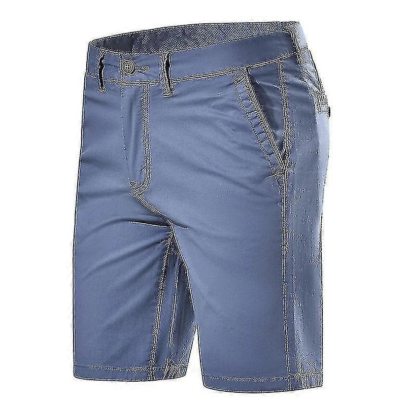 メンズ チノショーツ カーキ