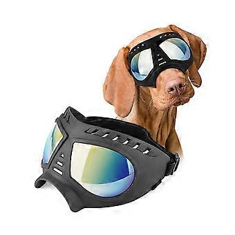 Gafas para perros Gafas para perros Gafas para perros de raza pequeña Gafas de sol anti-uv Doggy para perros pequeños-medianos A prueba de viento Anti-polvo Antivaho Suave