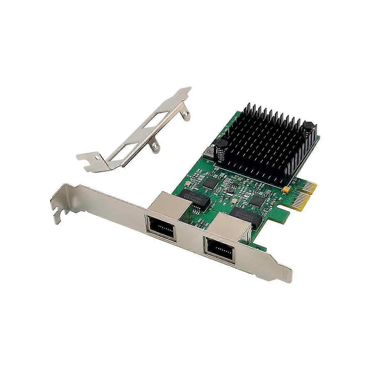 PCI-e X1 2,5 g Gigabit-Server-Netzwerkkarte RTL8125b Dual-Port-Ethernet-Netzwerkkarte Desktop-Server N
