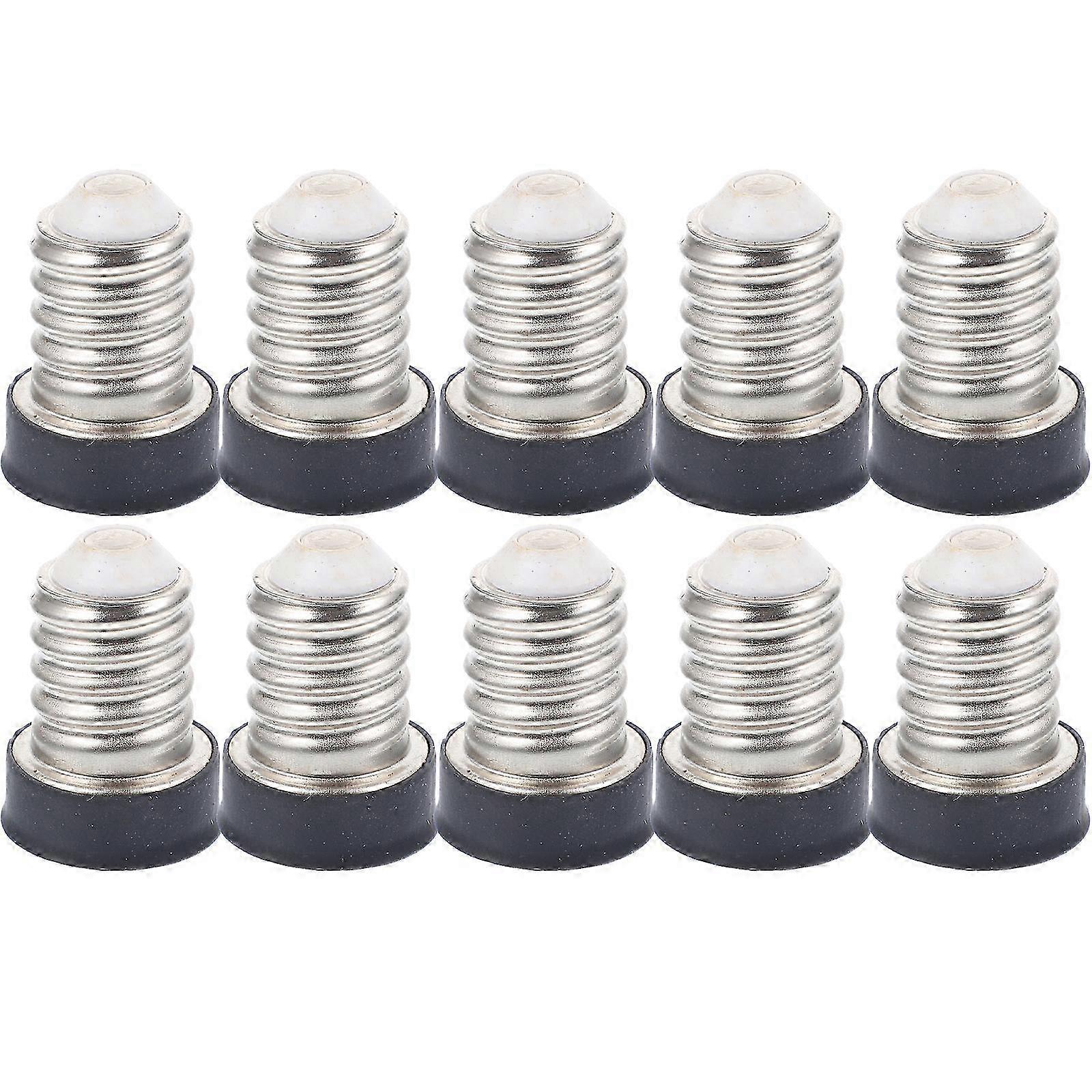 10pcs Bulb Adapter E14 To E12 Light Converter Screw Light Converter Accessory
