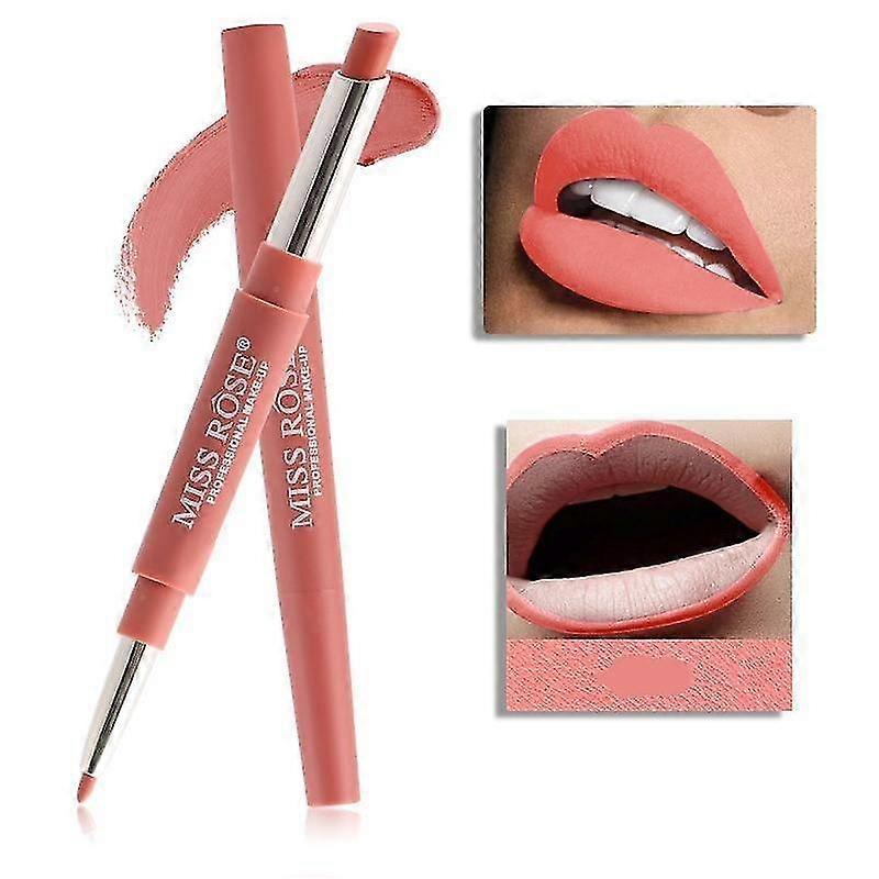 2 in 1 Professional Dual Head Waterproof Long Lasting Lip Liner and