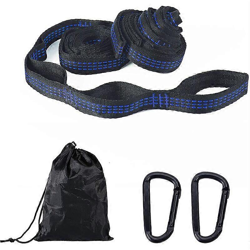 Hammock Mounting Set, Thick Hook Swing Straps, Hanging Chair Hanging Set,3Mblue