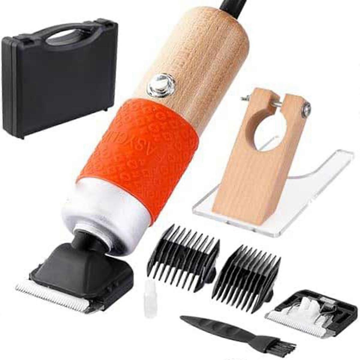Carpet Trimmer with Shearing Guide, 200W Electric Speed Adjustable Rug , for Handmade Rug Cleaning EU Plug