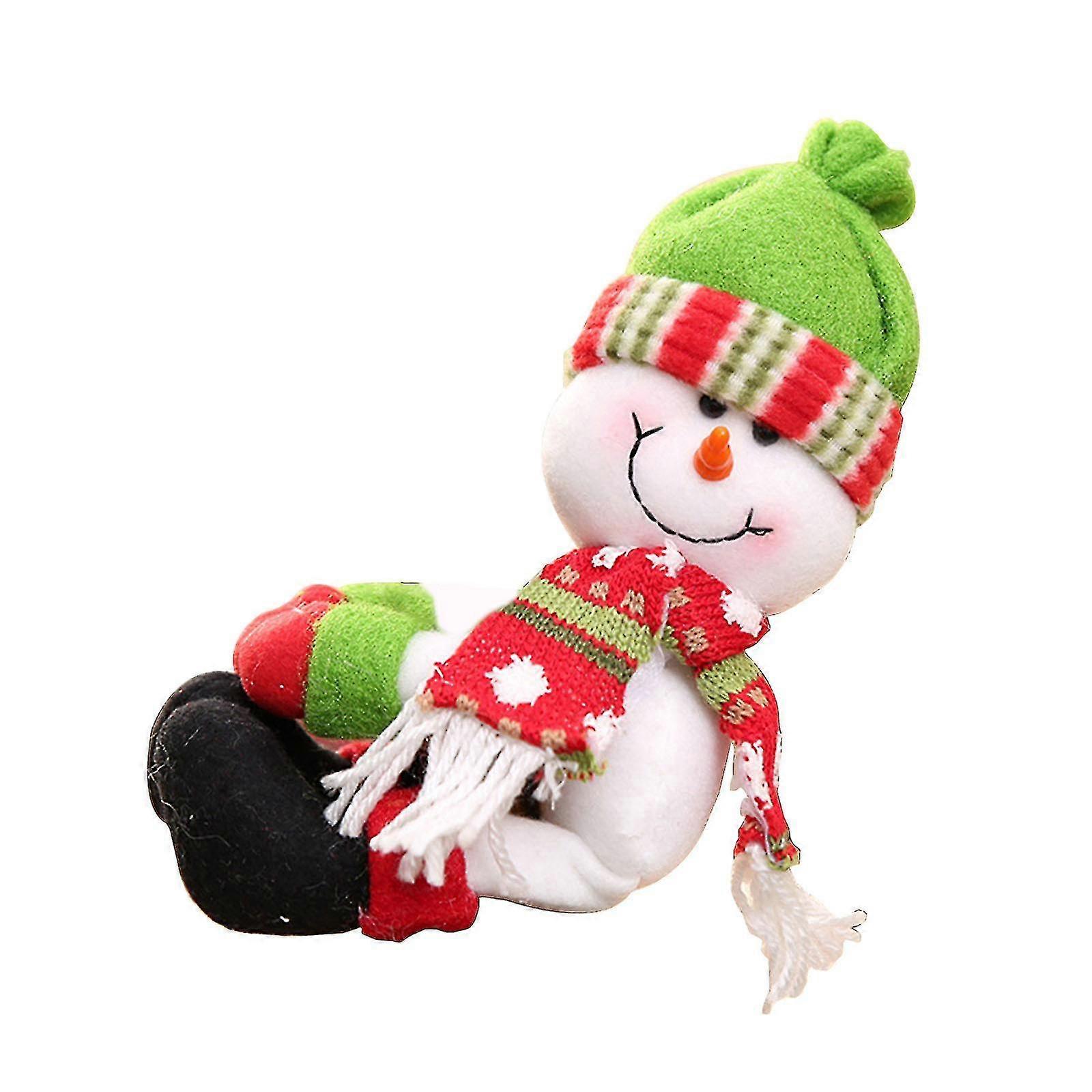 クリスマスオーナメントクリスマスディナーパーティーはサンタクロースパターンワインボトルカバーを好む