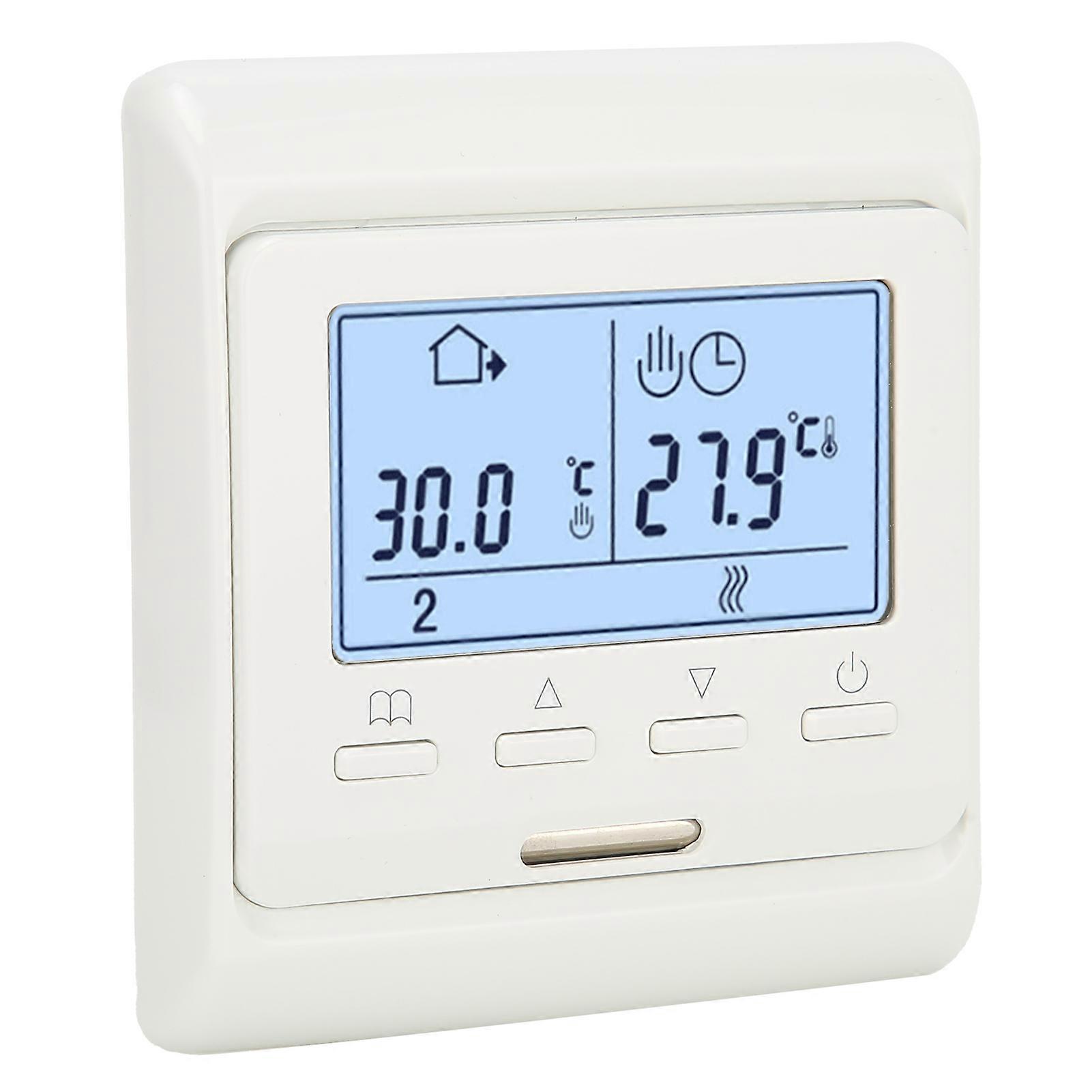 Thermostat Wall Mounted Temperature Controller for Water and Floor Heating AC180V-230V