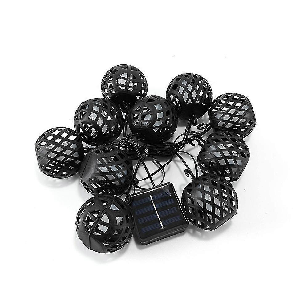 Solar Fire Ball String Lights, Garden Lights For Garden Backyard