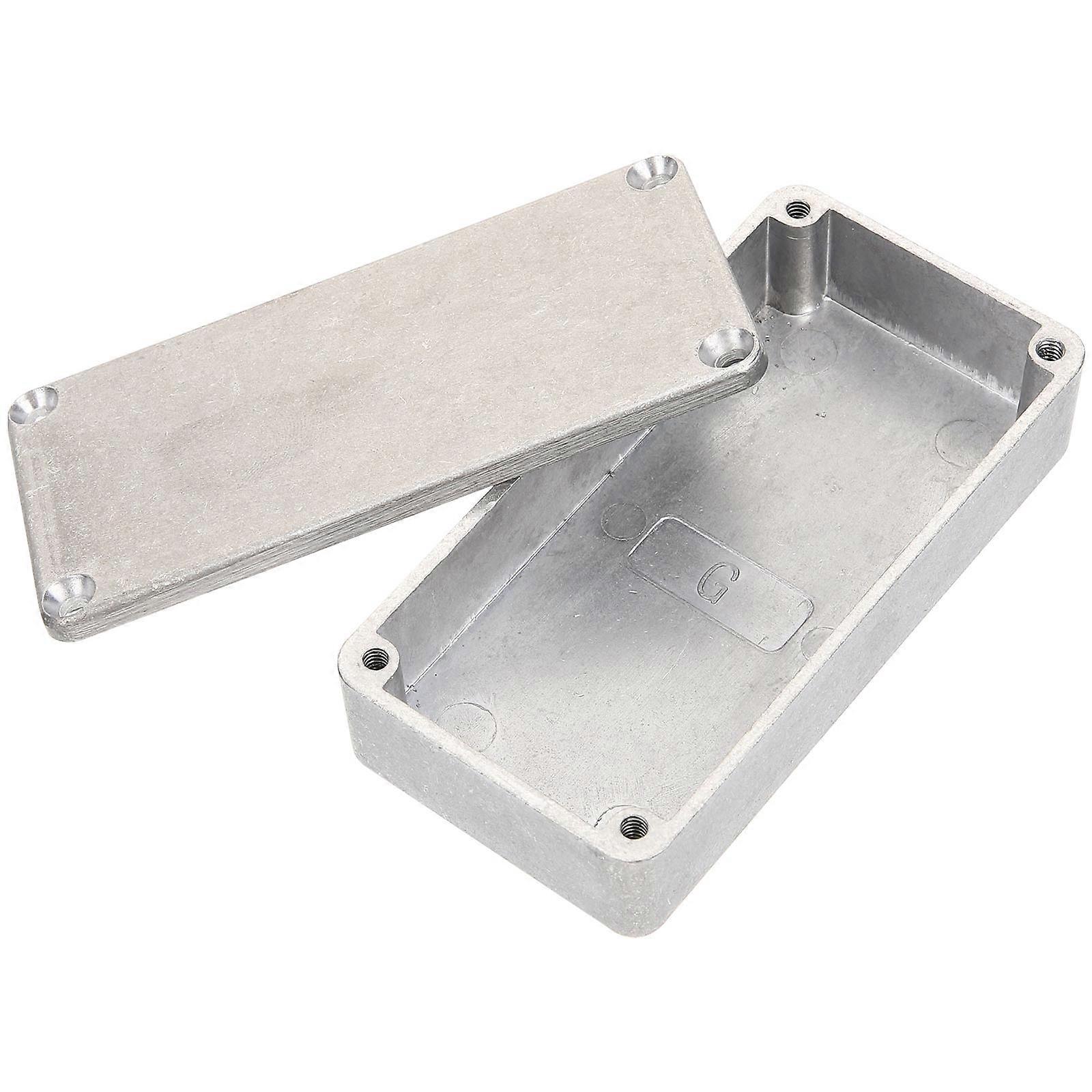 Aluminium Stomp Box Metall Gitarr Effekt Box Gitarr Pedal Enclosure Ersättning