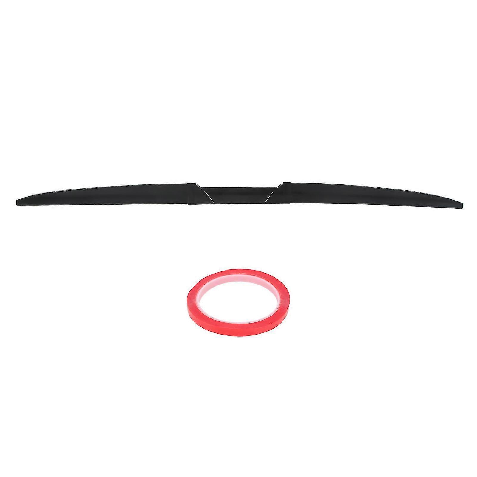 Universal Fit Rubber Trunk Lid Tailgate Spoiler Wing - 52.76 Inch Three Stage Splicing
