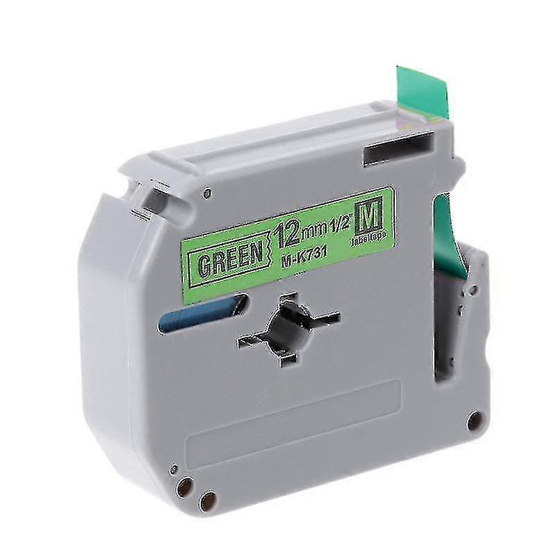 Label Tape Printer Ribbon 12mm Width Mk Series For Brother P-touch Label Maker