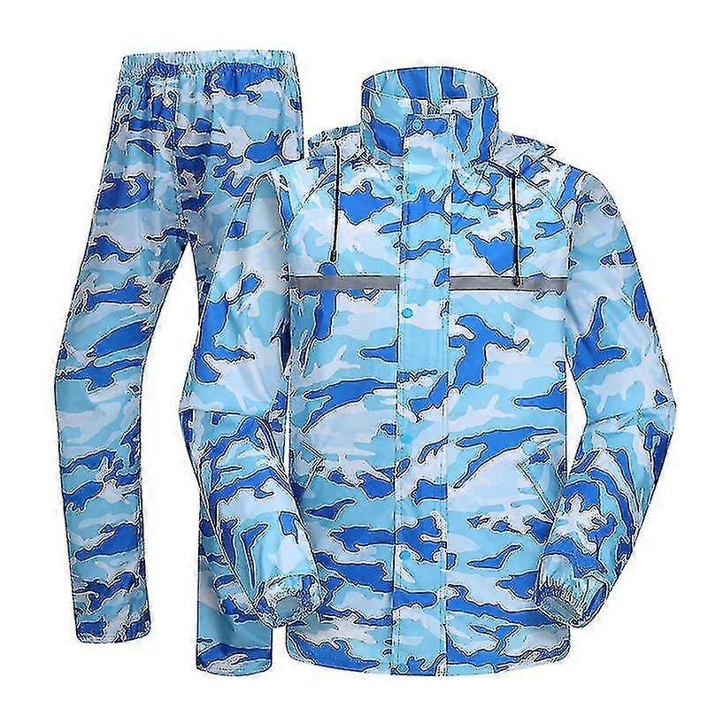 Capa de chuva e calças de chuva Homens Regenjas Chuva Usar Brim Transparente Capa de Chuva Demais Mulheres Homens Rain Coat