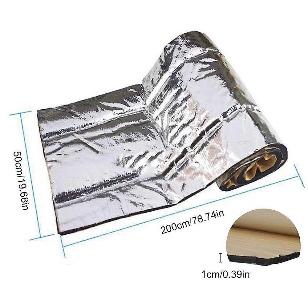 50x200cm 5/10mm per auto acustico termico fonoassorbente tappetino acustico acustico cofano isolamento fonoassorbente per cofano per wal nuovo