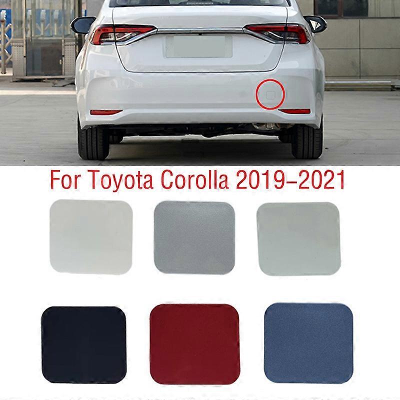 Car Rear Bumper Tow Hook Cover Cap Trailer Hauling Eye Lid For Toyota Corolla 2019 2020 2021