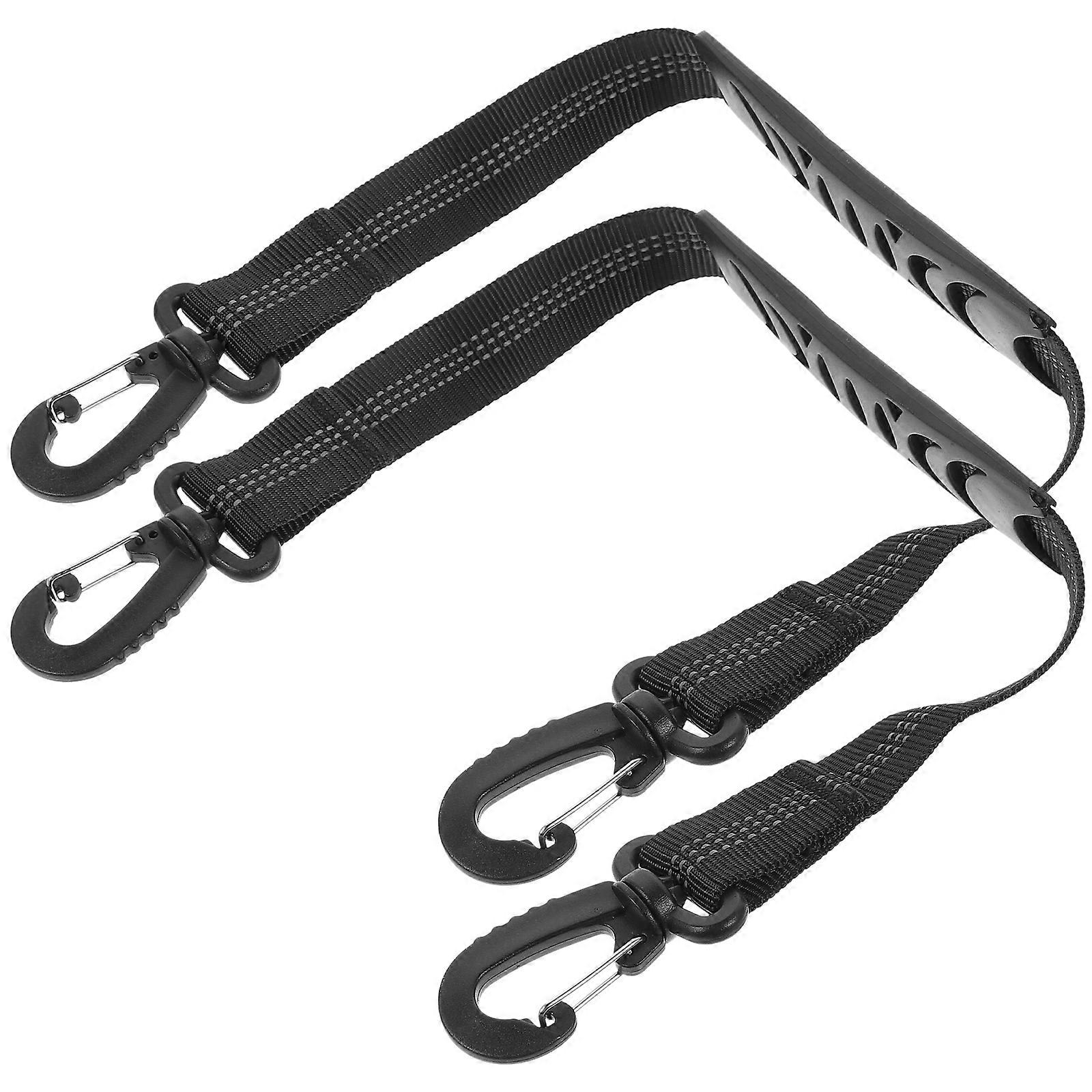 2Pcs 스키 스트랩 휴대용 스케이트 가죽 끈 스키 부츠 캐리어 스트랩 롤러 스케이트 부츠 가죽 끈